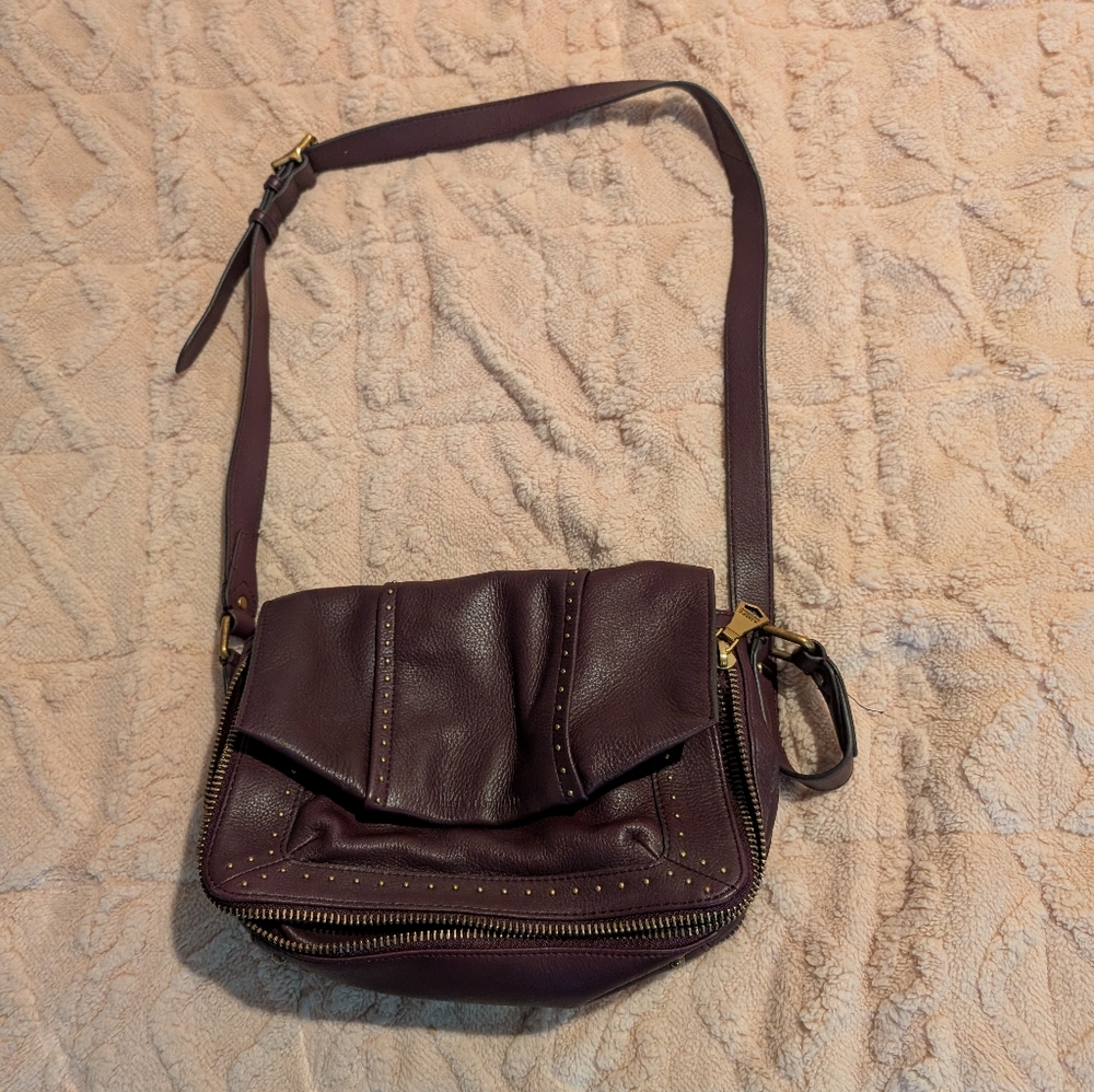 Aimee Kestenberg Maroon Crossbody Bag